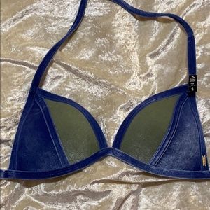 Victoria’s Secret PINK Velvet Bikini Top